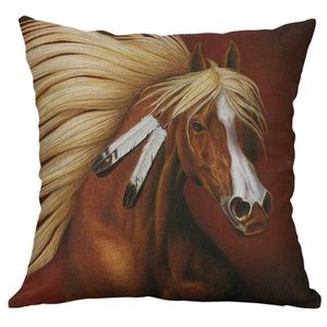 Wild Stallions and Mare & Foals Pillow Cases